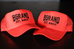 Red & Black Trucker Hat